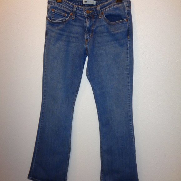 LEVI'S 518 Juniors Superlow Bootcut Jeans size 9 M - Picture 6 of 11